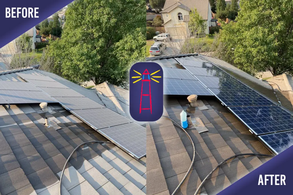 Solar Panel Cleaning in Rocklin